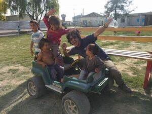 Refugee support volunteering